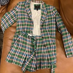 Super funky fresh J Crew plaid set!
